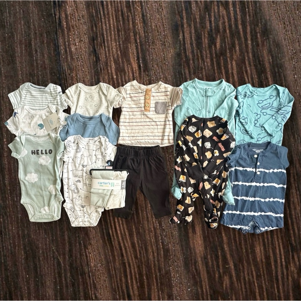 Bundle of 13 baby boys clothes 0-3 Months and 3-6 Months EUC and NWT